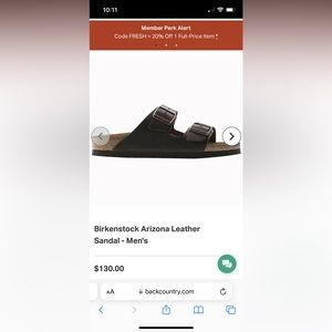 Men’s Birkenstocks